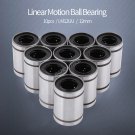 10pcs LM12UU 12mm Linear Motion Ball Bearing Bush Bushing For 3D Printer Set coi