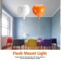 220V Balloon DIY Chandelier Ceiling Flush Mounted Light Lamp Fixture Party Decor