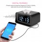 Mini Digital LCD Alarm Clock FM Radio +Speaker Function+Dual USB Charging Ports