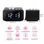 Mini Digital LCD Alarm Clock FM Radio +Speaker Function+Dual USB Charging Ports