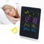 Alarm Clock Digital Weather Station Indoor Temperature Humidity w/Sensor EU/US