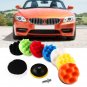 10Pcs Sponge Polishing Buffing Waxing Pad For Auto Car Polisher Buffer Compound