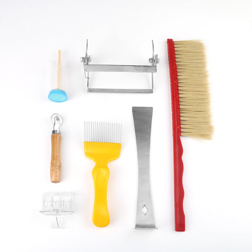 Bee Tools Beekeeping Equipment Beekeeper Tools Catcher Hive Tool 7pcs Tools coi