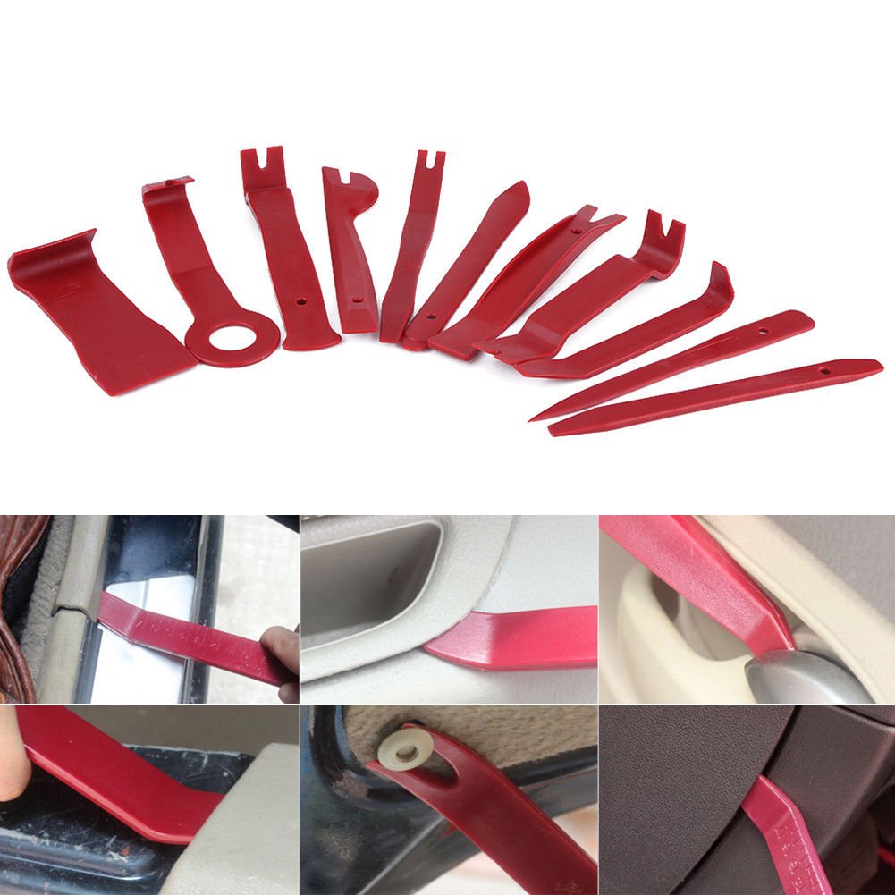 11x Car Interior Exterior Dash Moulding Trim Audio Door Panel Clip Removal Tools