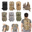 35L Hiking Camping Bag Army Military Army Rucksack Camo Trekking Backpack 3P