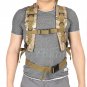 35L Hiking Camping Bag Army Military Army Rucksack Camo Trekking Backpack 3P