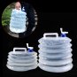 8/10L Portable Water Carrier Folding Drink Container Collapsible Outdoor Camping