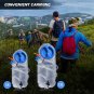 AONIJIE 1.5L/2.5L Foldable Water Bladder Bag Hydration Camping Hiking Cycling EC