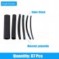 87pcs Dual-Wall 6 Sizes Polyolefin 3:1 Heat Shrink Tubing Wire Wrap Sleeve Set