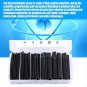 87pcs Dual-Wall 6 Sizes Polyolefin 3:1 Heat Shrink Tubing Wire Wrap Sleeve Set