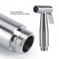 Wall-mounted Hand Held Bidet Sprayer Set with T-Adapter Valve Hose and Holder