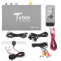 1080P HD DVB-T2 Car Mobile Digital TV Box Analog Tuner Receiver Antenna Remote