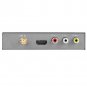 1080P HD DVB-T2 Car Mobile Digital TV Box Analog Tuner Receiver Antenna Remote