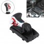 Outstand Leather Chrome Gear Shift Knob Gaiter Boot Cover Set For Audi A5 A4L Q5