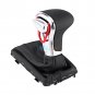 Outstand Leather Chrome Gear Shift Knob Gaiter Boot Cover Set For Audi A5 A4L Q5