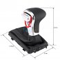 Outstand Leather Chrome Gear Shift Knob Gaiter Boot Cover Set For Audi A5 A4L Q5