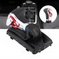 Outstand Leather Chrome Gear Shift Knob Gaiter Boot Cover Set For Audi A5 A4L Q5