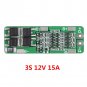 3S 6A/15A 11.1V 12.6v 18650 Lithium Battery BMS Protection PCB Board W/ Balance
