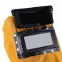 New Leather Hood Welding Helmet Mask Solar Darkening Filter Lens Welder Gift coi