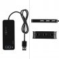 External USB 7.1 Channel Sound Card Adapter with 3-Port USB2.0 Hub For Computer