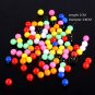 100Pcs 6/8mm Round soft Glow Rig Beads Sea Fishing Lures Floating Float Tackles