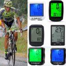 Bicycle Wireless Wired LCD Waterproof Cycle Bike Computer Odometer Speedometer E