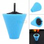 1PCS Foam Polishing Cone Shaped Buffing Pads for Wheels - Use with Power Drill