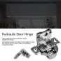 1/5/10X Door Hinge Cabinet Cupboard Hinges Soft Close Overlay Kitchen Wardrobe