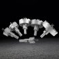 6Pcs Carbide Tip TCT Drill Bit Hole Saw For Stainless Steel Metal Alloy 22-65mm