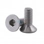 100Pcs M3 304 Stainless Steel Hex Socket Countersunk Flat Head Screws Bolts Kits