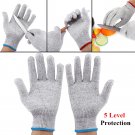 5 Grade Protective Cut-resistant Elastic Fiber Kitchen Gardening Safety Gloves