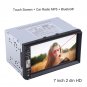 7" V3.0 2 Din HD Bluetooth Touch Screen Auto Car Stereo FM Radio MP5 Player Set