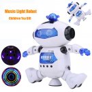 2Pcs Robot Electronic Walking Dancing Music Light Toys Boys Girl Kids Child Gift