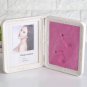 Photo Frame Inkpad Clay Infant Baby Newborn DIY Hand Print Footprint Gift