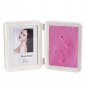 Photo Frame Inkpad Clay Infant Baby Newborn DIY Hand Print Footprint Gift