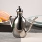 Olive Oil Dispenser Vinegar Bottle Pour Spout Can Bottle Pot Kitchen Cook Silver