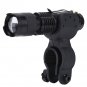 Q5 Zoomable Mini LED Flashlight Stretch Bike Torch +Bike Bicycle 360° Mount Clip