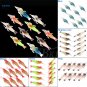 10Pcs 5CM Shrimp Soft PVC Prawn Lure Tackle Bait Saltwater Bass Fishing Lures