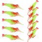 10Pcs 5CM Shrimp Soft PVC Prawn Lure Tackle Bait Saltwater Bass Fishing Lures