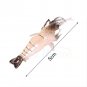 10Pcs 5CM Shrimp Soft PVC Prawn Lure Tackle Bait Saltwater Bass Fishing Lures