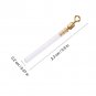 100PCS Fishing Gear Rotation Drift Tube Fishing Floats Copper Head Swivel Sets