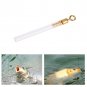 100PCS Fishing Gear Rotation Drift Tube Fishing Floats Copper Head Swivel Sets