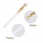 100PCS Fishing Gear Rotation Drift Tube Fishing Floats Copper Head Swivel Sets