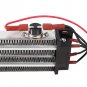AC 220V 500W Element Heater Electric Ceramic Thermostatic Insulated PTC Heating