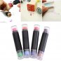 7pcs Ink Pad Pens 2 In 1 Portable Rubber Stamps DIY Scrapbooking Hand Card Craft
