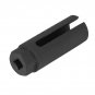 Universal Black Steel O2 Oxygen Sensor Drive Removal Socket Tool 7/8" 22mm 3/8"