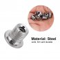 8Pcs/Pack Mountain Road Bicycles Chain Wheel Crankset Locking Screws Bolts Parts