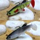 1pcs 8cm 14g Life-like Fishing Lures Soft Baits Lures Crankbaits Tackle Hook