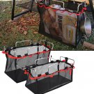 Trash Steel Frame Kitchen Rubbish Net Bag Hanger Stand Rack Outdoor Home Storage