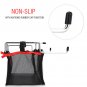 Trash Steel Frame Kitchen Rubbish Net Bag Hanger Stand Rack Outdoor Home Storage